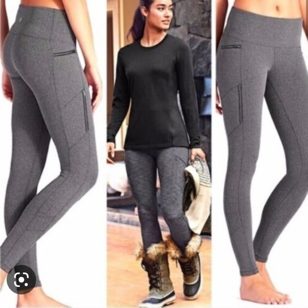 Athleta Herringbone Sly Drifter Tightleggings, Wi… - image 2